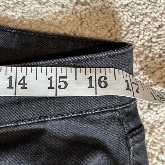 Tommy Hilfiger Tribeca Skinny Jeans Women's 14 Black Embroidered Studded Boho - Picture 8 of 13